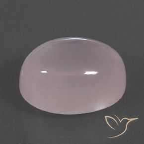 Quarzo rosa Rosa rosa naturale da 18.58 ct, Ovale, Trasparente