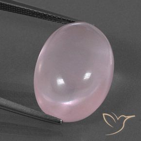 15.59ct Naturale Rosa medio Quarzo rosa, Ovale, Trasparente