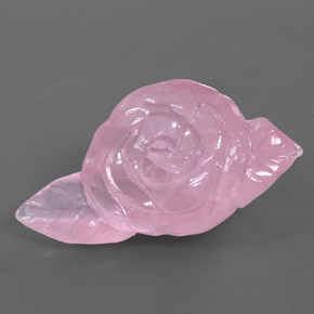 Quarzo rosa naturale rosa da 146,40 ct, forma fantasia, trasparente