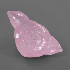 Quarzo rosa naturale rosa da 146,40 ct, forma fantasia, trasparente