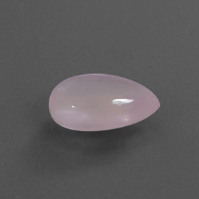 Quarzo rosa naturale rosa da 3,84 ct, taglio a pera, trasparente
