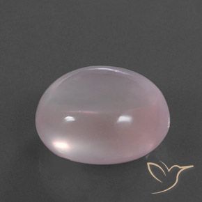 Quarzo rosa Rosa chiaro naturale da 34.11 ct, Ovale, Trasparente