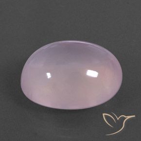 Quarzo rosa Rosa gomma da masticare naturale da 19.81 ct, Ovale, Trasparente