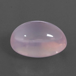 Quarzo rosa naturale rosa da 20,97 ct, taglio ovale, trasparente