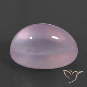 Quarzo rosa Rosa Ciliegia Chiaro naturale da 22.00 ct, Ovale, Trasparente