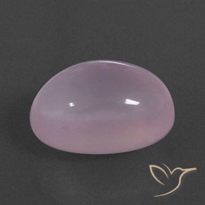 Quarzo rosa Rosa chiaro naturale da 16.48 ct, Ovale, Trasparente