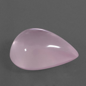 Quarzo rosa naturale rosa da 18,99 ct, trasparente, trasparente/traslucido