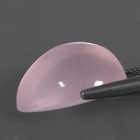 Quarzo rosa naturale rosa da 22,68 ct, trasparente, trasparente/traslucido