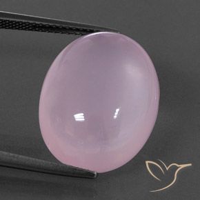 Quarzo rosa Rosa Ciliegia Chiaro naturale da 17.04 ct, Trasparente, Trasparente/Traslucido