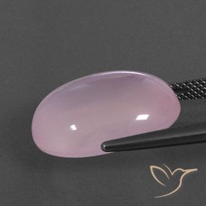 Quarzo rosa Rosa Ciliegia Chiaro naturale da 17.04 ct, Trasparente, Trasparente/Traslucido