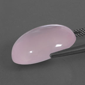 Quarzo rosa naturale rosa da 20,01 ct, trasparente, trasparente/traslucido