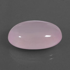Quarzo rosa naturale rosa da 20,65 ct, trasparente, trasparente/traslucido