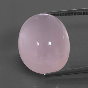 Quarzo rosa naturale rosa da 29,89 ct, trasparente, trasparente/traslucido