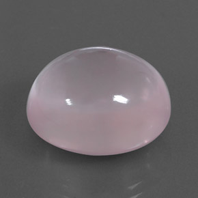 Quarzo rosa naturale rosa da 24,38 ct, trasparente, trasparente/traslucido