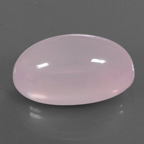 Quarzo rosa naturale rosa da 45,32 ct, trasparente, trasparente/traslucido