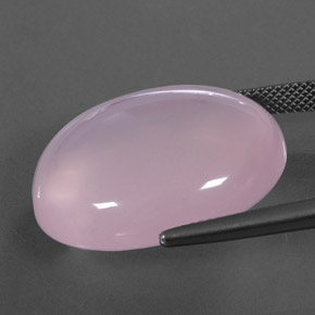 Quarzo rosa naturale rosa da 37,53 ct, trasparente, trasparente/traslucido