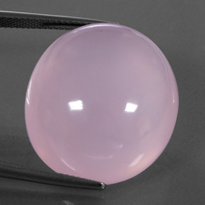 Quarzo rosa naturale rosa da 45,20 ct, trasparente, trasparente/traslucido