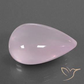Quarzo rosa naturale rosa da 31,11 ct, trasparente, trasparente/traslucido