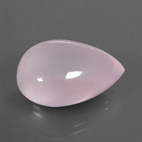 Quarzo rosa rosa chiaro naturale da 26,63 ct, trasparente, trasparente/traslucido