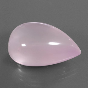 Quarzo rosa naturale rosa da 33,86 ct, trasparente, trasparente/traslucido