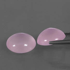 Quarzo rosa naturale rosa da 22,61 ct, trasparente, trasparente/traslucido