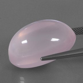 Quarzo rosa Rosa gomma da masticare naturale da 39.48 ct, Trasparente, Trasparente/Traslucido