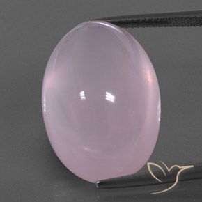 Quarzo rosa Rosa chiaro naturale da 34.94 ct, Trasparente, Trasparente/Traslucido