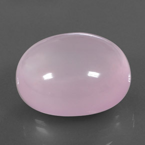 Quarzo rosa naturale rosa da 43,64 ct, trasparente, trasparente/traslucido