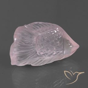 Quarzo rosa Rosa chiaro naturale da 21.66 ct, Trasparente, Trasparente/Traslucido