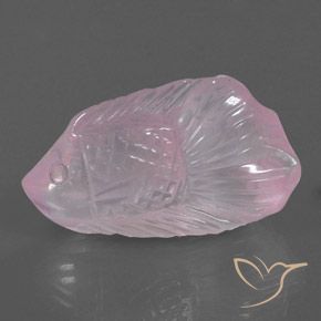 Quarzo rosa naturale rosa da 23,71 ct, trasparente, trasparente/traslucido