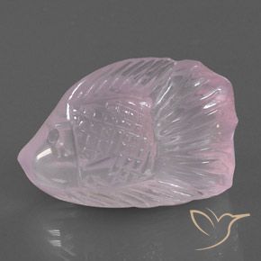 Quarzo rosa Rosa chiaro naturale da 32.32 ct, Taglio a fantasia, Trasparente/Traslucido
