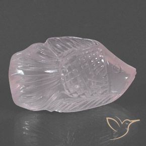 Quarzo rosa Rosa Molto Chiaro naturale da 29.36 ct, Taglio a fantasia, Trasparente/Traslucido