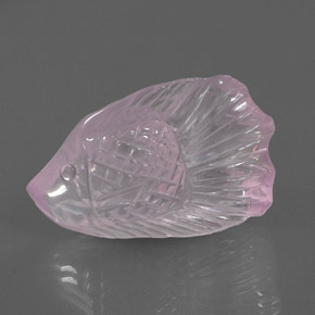 Quarzo rosa naturale rosa da 30,01 ct, trasparente, trasparente/traslucido