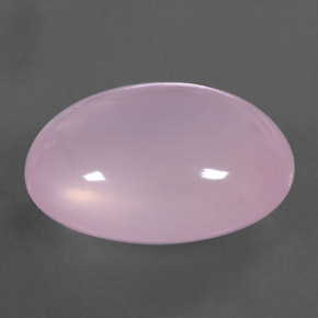 Quarzo rosa naturale rosa da 39,07 ct, trasparente, trasparente/traslucido