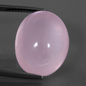 Quarzo rosa naturale rosa da 22,77 ct, trasparente, trasparente/traslucido