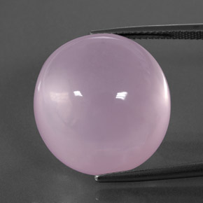Quarzo rosa naturale rosa da 36,03 ct, trasparente, trasparente/traslucido