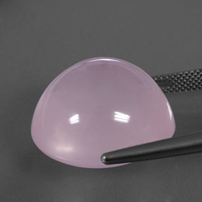 Quarzo rosa naturale rosa da 36,03 ct, trasparente, trasparente/traslucido