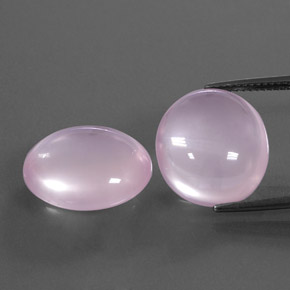 Quarzo rosa naturale rosa da 22,63 ct, trasparente, trasparente/traslucido