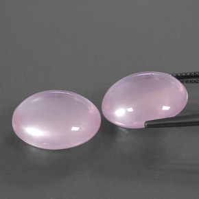 Quarzo rosa naturale rosa da 22,63 ct, trasparente, trasparente/traslucido