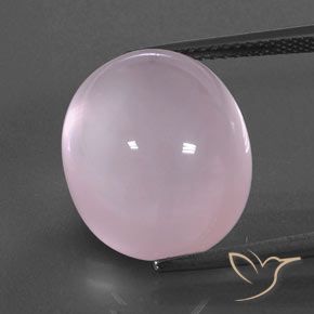 Quarzo rosa Rosa gomma da masticare naturale da 16.85 ct, Trasparente, Trasparente/Traslucido