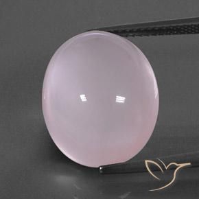 15.27ct Naturale Rosa chiaro Quarzo rosa, Ovale, Trasparente/Traslucido