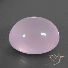 Quarzo rosa Rosa chiaro naturale da 18.62 ct, Ovale, Trasparente/Traslucido