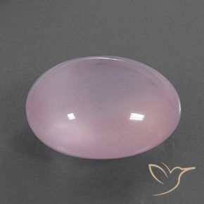 Quarzo rosa Rosa gomma da masticare naturale da 15.24 ct, Ovale, Trasparente/Traslucido