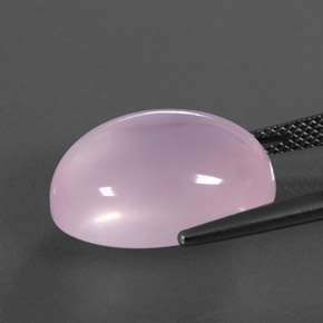 Quarzo rosa Rosa chiaro naturale da 15.73 ct, Trasparente, Trasparente/Traslucido