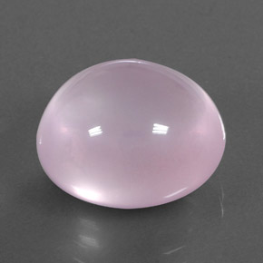 Quarzo rosa Rosa gomma da masticare naturale da 15.44 ct, Trasparente, Trasparente/Traslucido