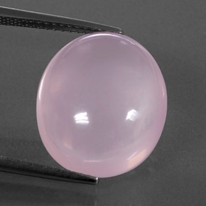 Quarzo rosa naturale rosa da 13,04 ct, trasparente, trasparente/traslucido