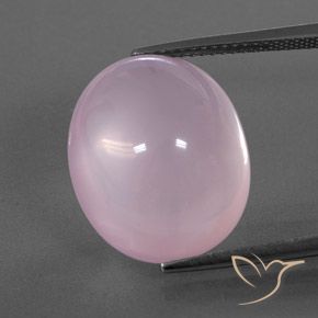 17.79ct Naturale Rosa chiaro Quarzo rosa, Ovale, Trasparente/Traslucido