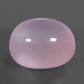 Quarzo rosa naturale rosa da 17,91 ct, trasparente, trasparente/traslucido
