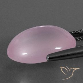 Quarzo rosa naturale rosa da 14,26 ct, trasparente, trasparente/traslucido