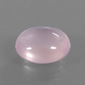 Quarzo rosa naturale rosa da 9,04 ct, trasparente, trasparente/traslucido